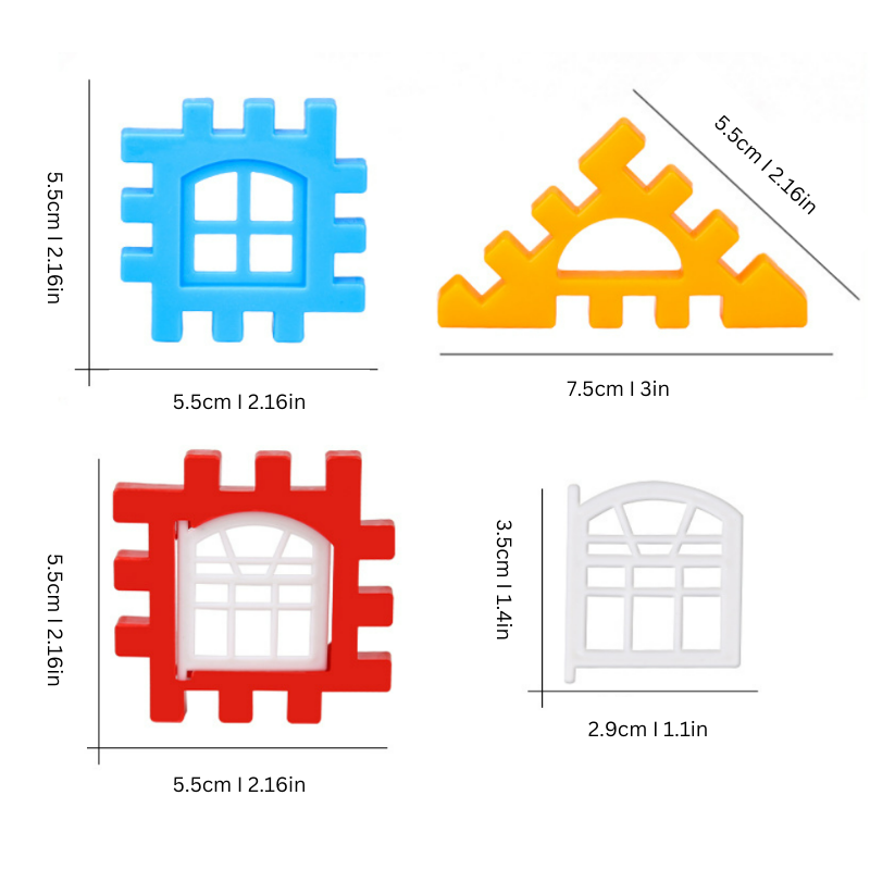 Montessori Creative Building Kit - Build, Imagine & Learn Through Play