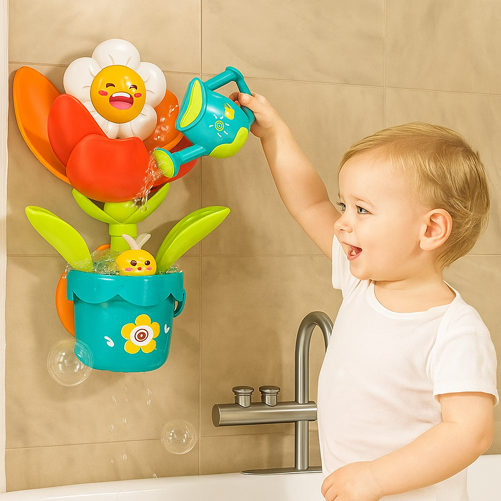 Flower Spray Bath Toy – Turn Bath Time Into a Blooming Garden Adventure
