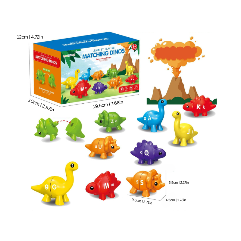 Dino Mix – Interactive Sorting Learning Game for Early Education & Fun Play