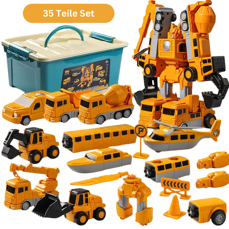Magneto Build – The Ultimate Magnetic Vehicle & Robot Construction Set
