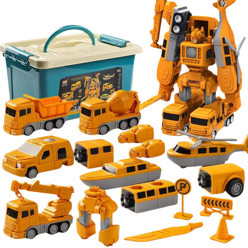 Magneto Build – The Ultimate Magnetic Vehicle & Robot Construction Set