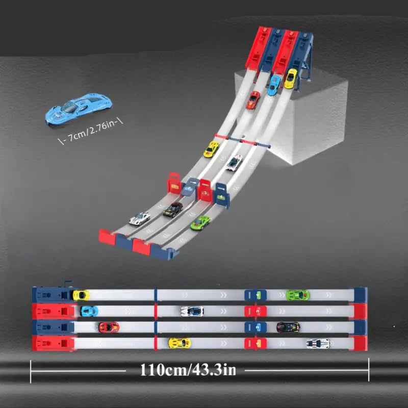 Ultimate Catapult Racing Track for Kids