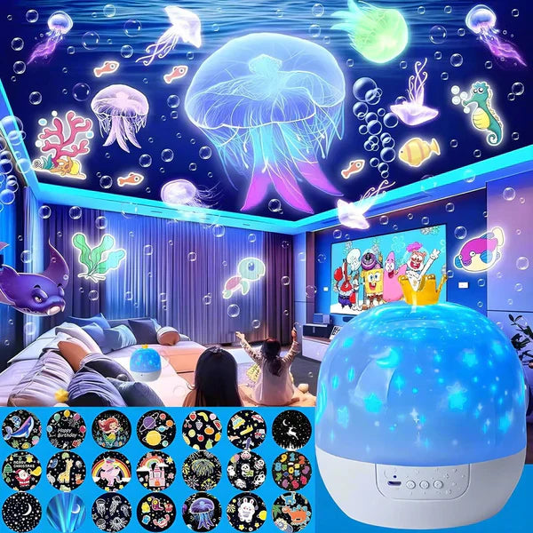 2 in 1 Dream Glow – Magical Night Light & Projector For Peaceful Bedtimes