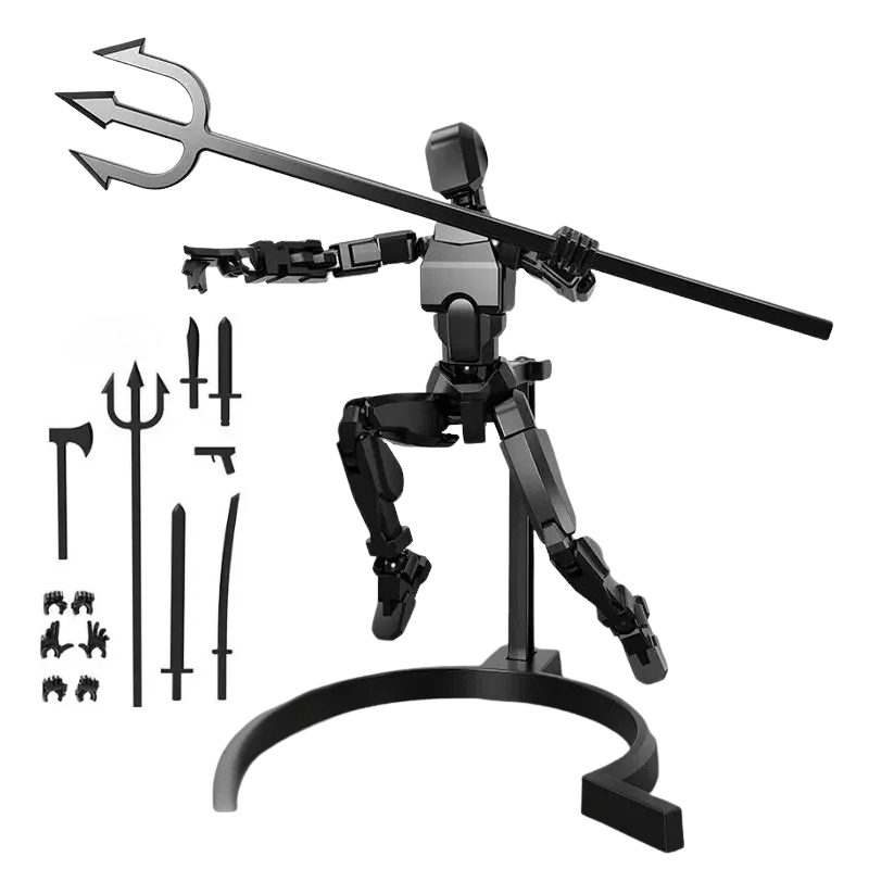 Action Star – Fully Flexible Magnetic Figure Set for Endless Creative Play
