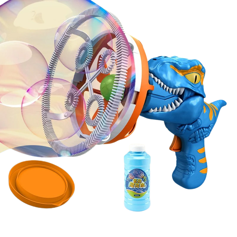 Bubble Dino– Magical Dinosaur Bubble Blaster for Kids
