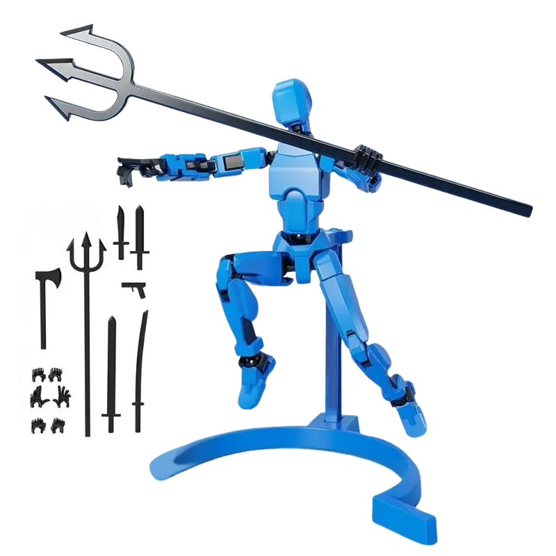 Action Star – Fully Flexible Magnetic Figure Set for Endless Creative Play