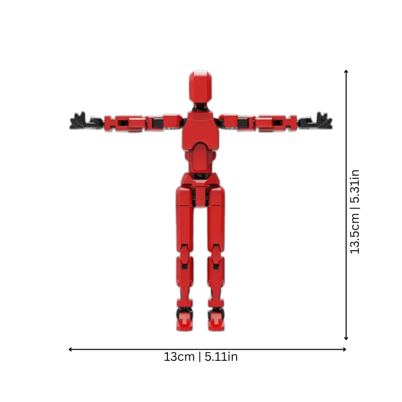 Action Star – Fully Flexible Magnetic Figure Set for Endless Creative Play
