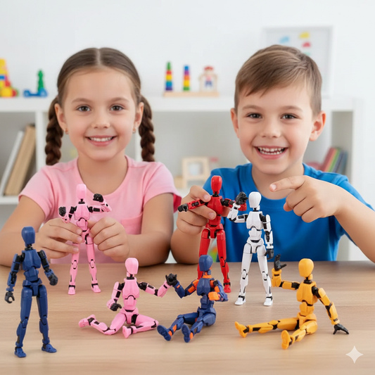 Action Star – Fully Flexible Magnetic Figure Set for Endless Creative Play