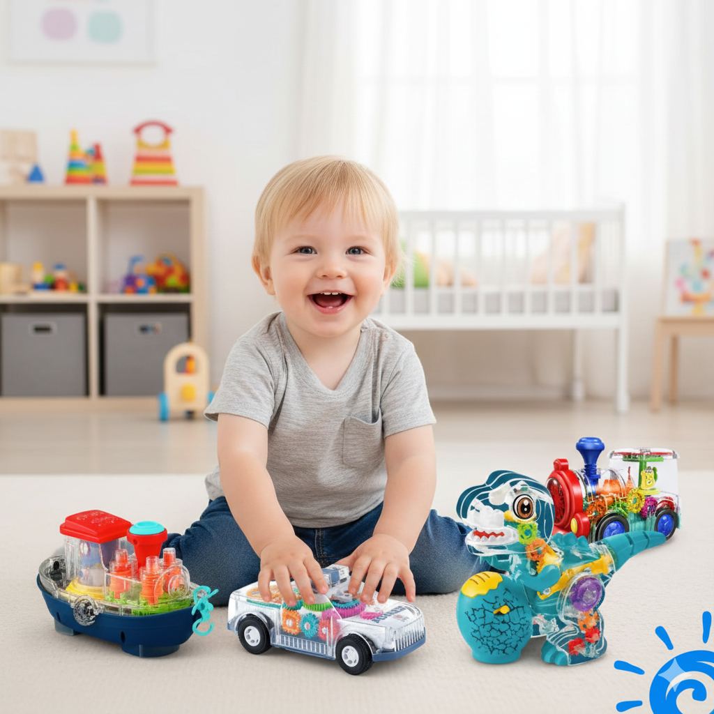 Sound Mobile – Musical Light & Sound Vehicles for Early Learning Play