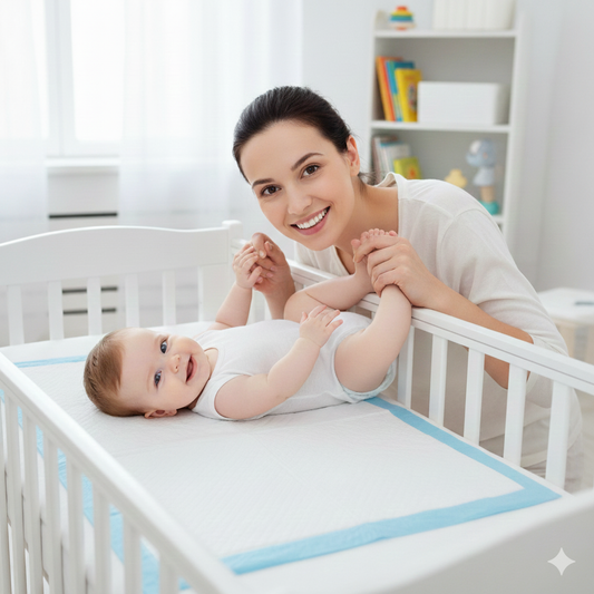 Dry Shield Pad – Leak-Proof Multi-Layer Waterproof Bed Pad for Kids