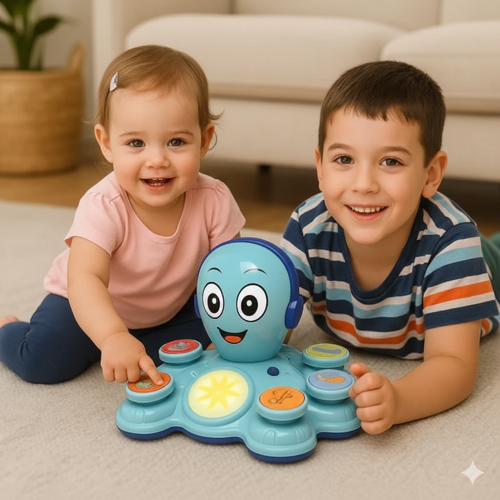 Octo Tunes Music Toy – Sing, Stack & Discover Through Play