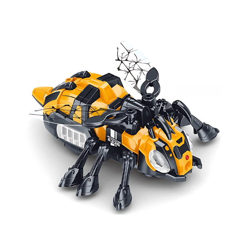 Crawling Bee - 360° Interactive Crawling Bee Toy with Lights & Sound