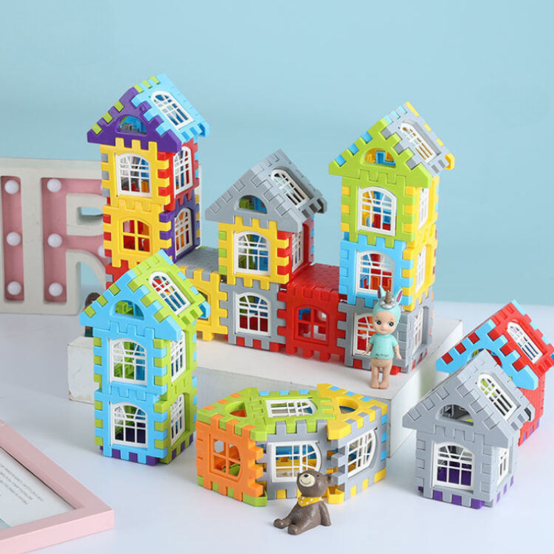 Montessori Creative Building Kit - Build, Imagine & Learn Through Play