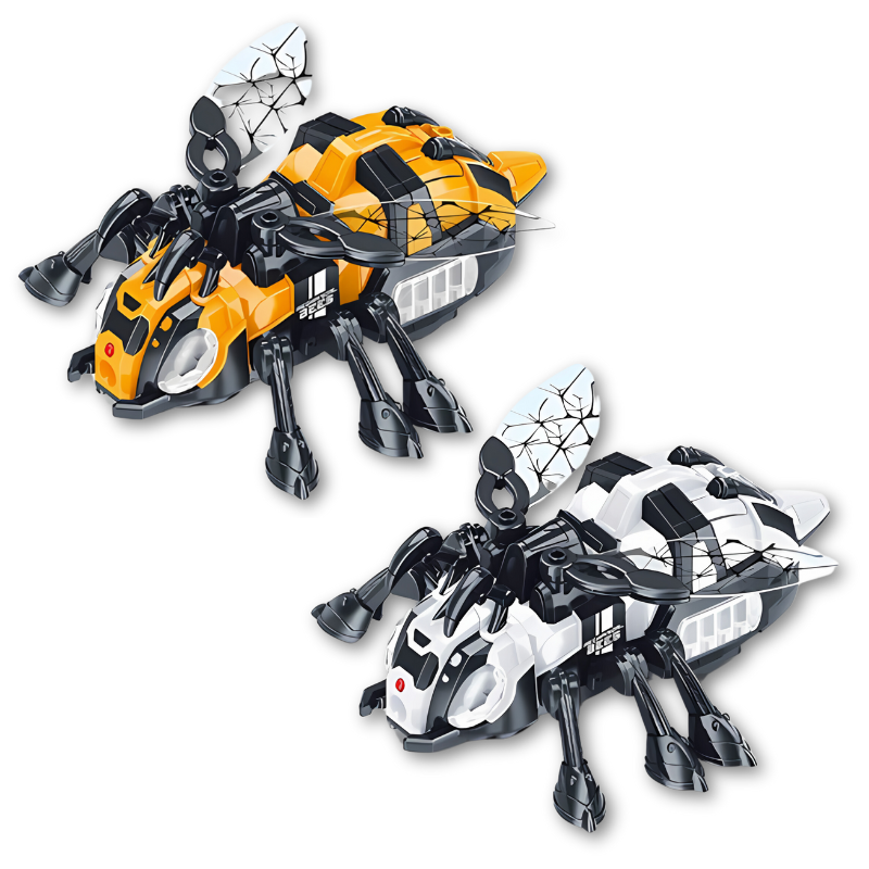 Crawling Bee - 360° Interactive Crawling Bee Toy with Lights & Sound