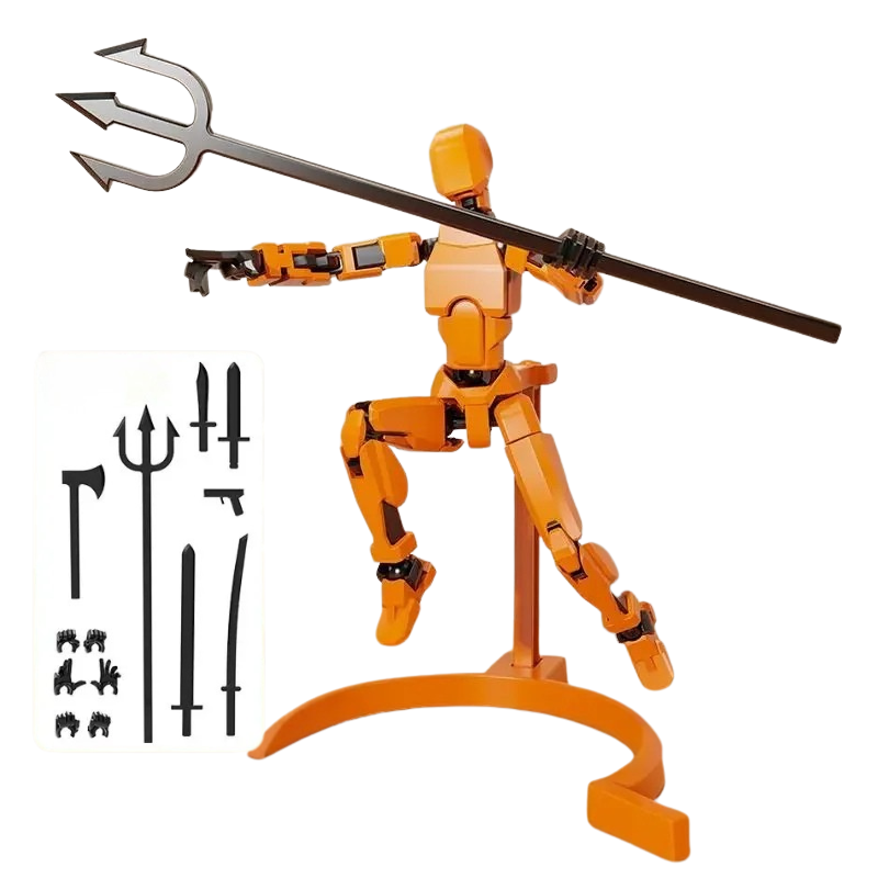 Action Star – Fully Flexible Magnetic Figure Set for Endless Creative Play