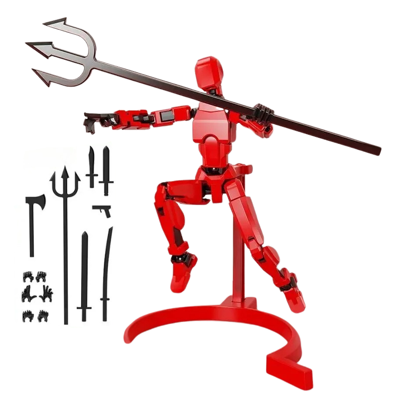 Action Star – Fully Flexible Magnetic Figure Set for Endless Creative Play