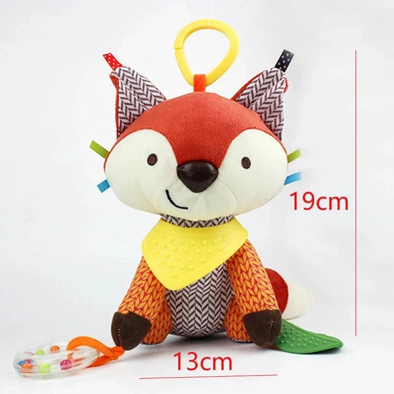 Soft Plush Rattle Toy – Sensory Comfort & Early Development Companion