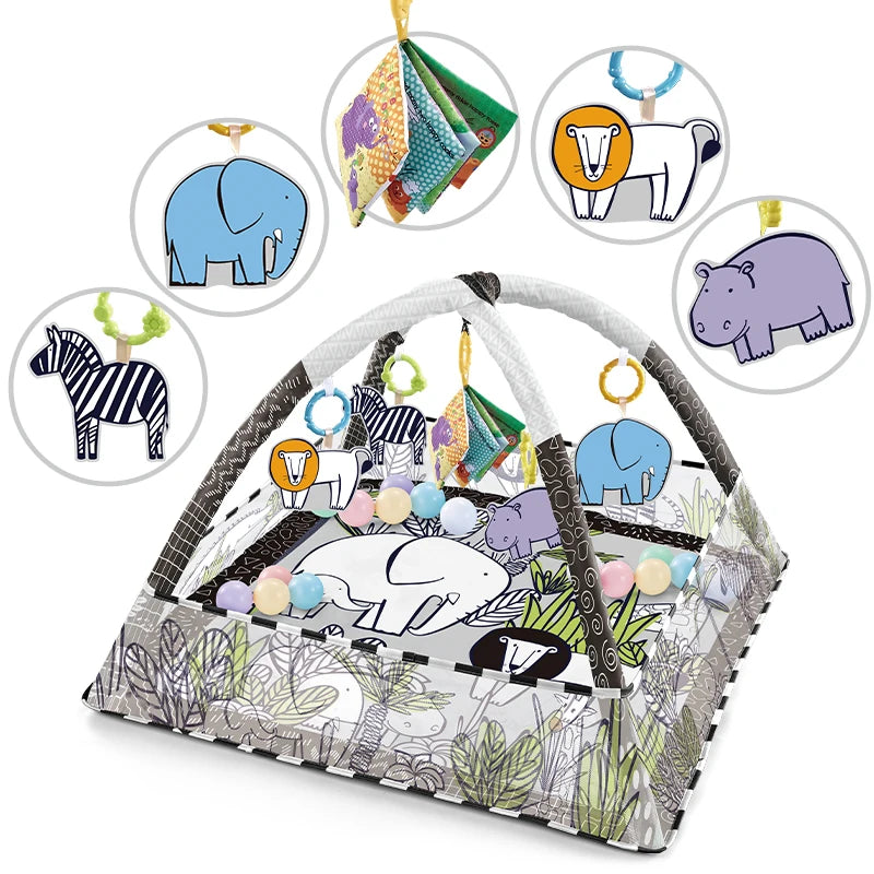 Baby Activity Play Mat – Sensory Fun & Safe Development from Day One