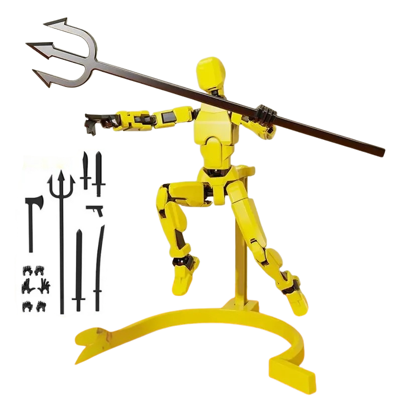 Action Star – Fully Flexible Magnetic Figure Set for Endless Creative Play