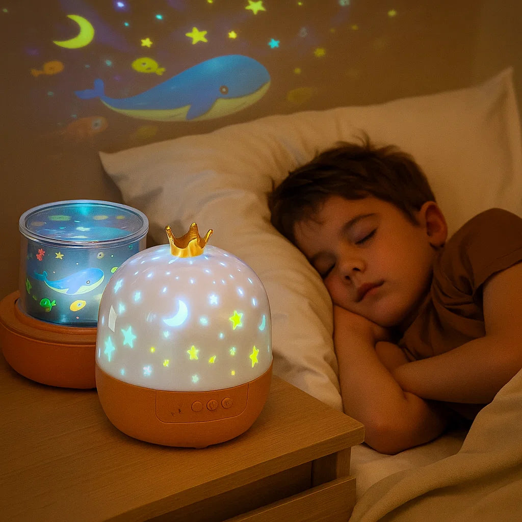 2 in 1 Dream Glow – Magical Night Light & Projector For Peaceful Bedtimes