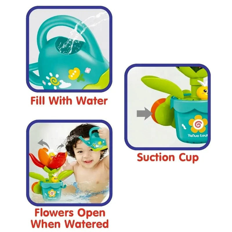 Flower Spray Bath Toy – Turn Bath Time Into a Blooming Garden Adventure