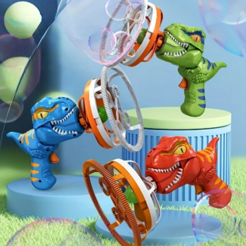 Bubble Dino– Magical Dinosaur Bubble Blaster for Kids