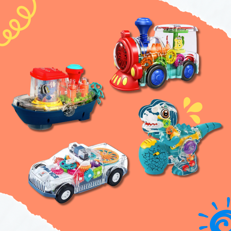 Sound Mobile – Musical Light & Sound Vehicles for Early Learning Play