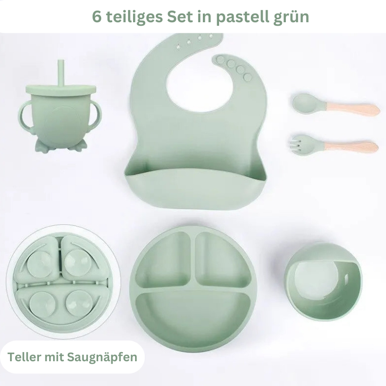6-Pieces Baby Feeding Set – Fun & Easy First Meals for Little Ones