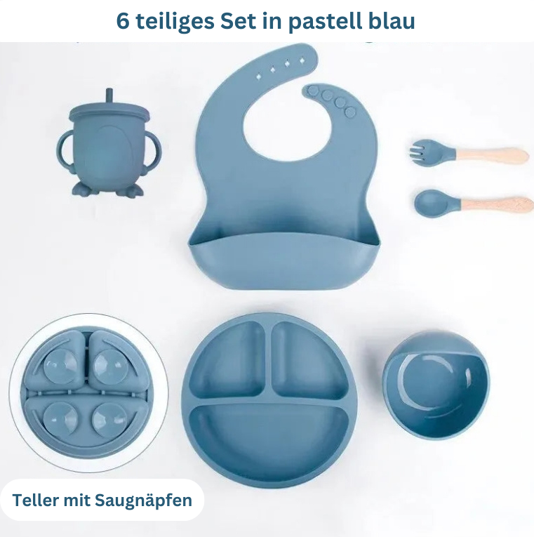 6-Pieces Baby Feeding Set – Fun & Easy First Meals for Little Ones