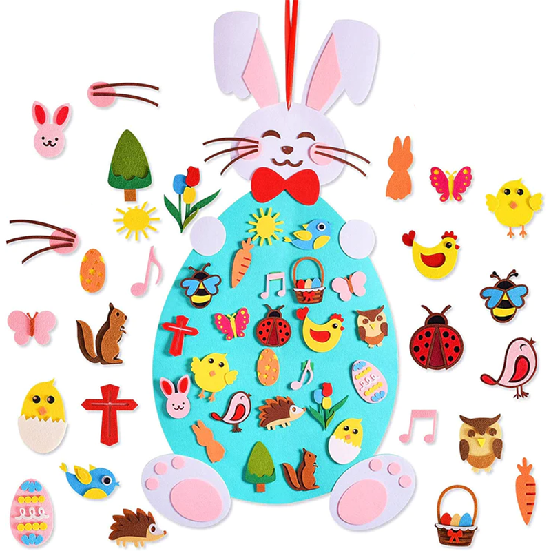 Easter Friends – Magical Easter Felt Play Set For Creative Storytelling